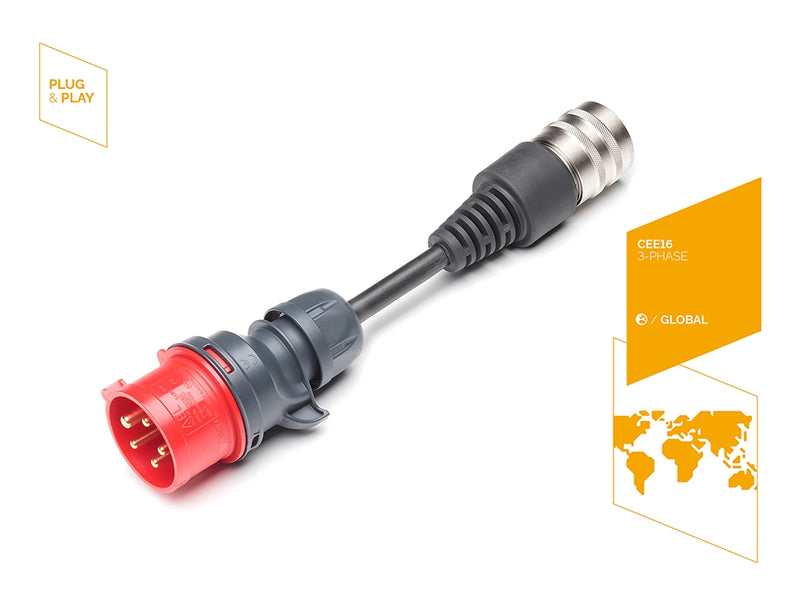 Juice Connector Adapter CEE16 (rot) max. 11 kW - Einfach E-Auto Shop