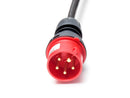 Juice Connector Adapter CEE16 (rot) max. 11 kW Steckeransicht - Einfach E-Auto Shop