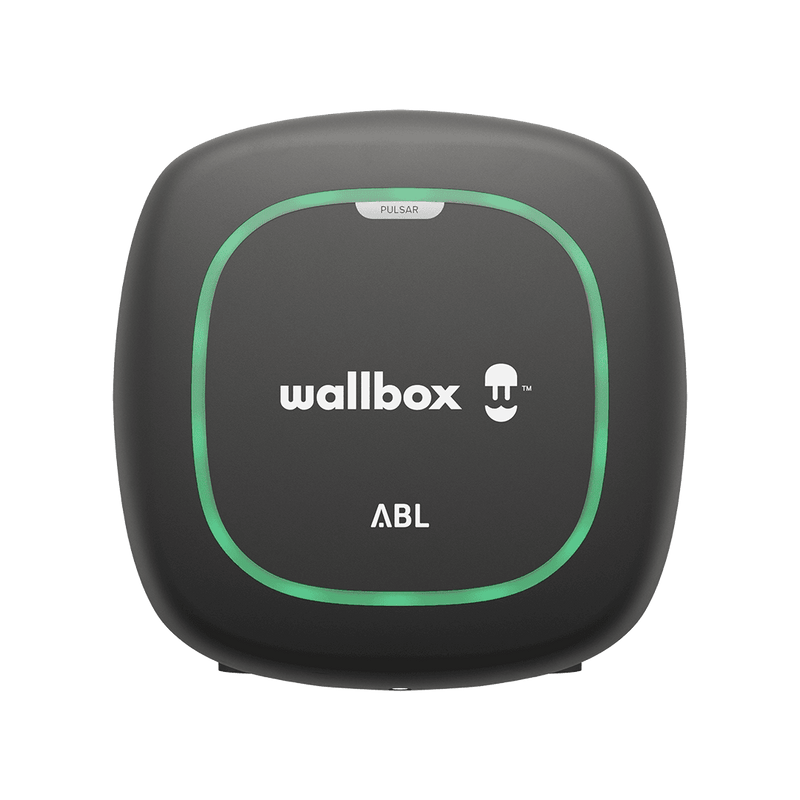 Wallbox ABL Pulsar 11 kW von vorne im ready to use Status | Einfach E-Auto