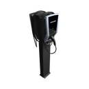 Amperfied Stele Connect seitlich Doppelmontage | Einfach E-Auto