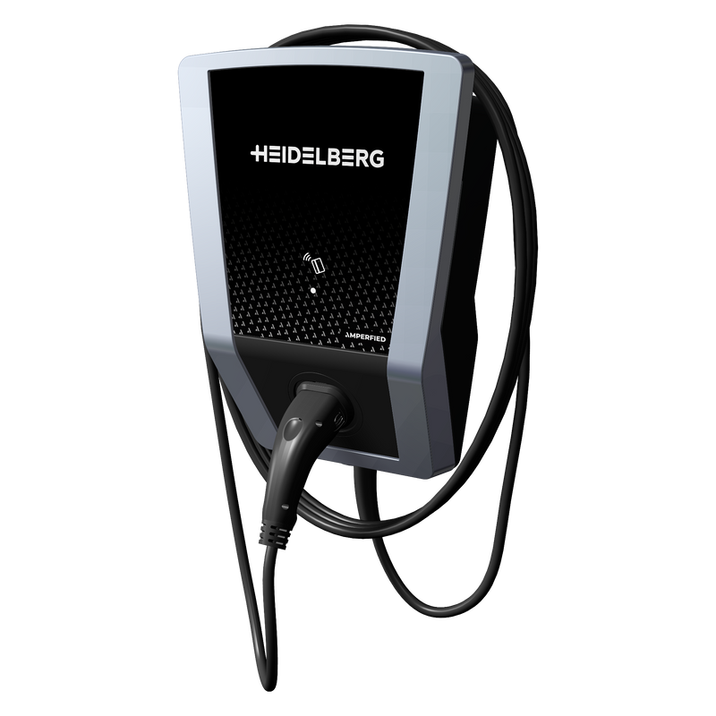 HEIDELBERG APERFIED Wallbox connect.solar mit MID-Zähler seitlich rechts | Einfach E-Auto Shop