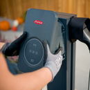 Fronius Pedestal mit montiertem Fronius Wattpilot Flex PRO Montage | Einfach E-Auto Shop