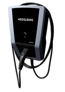 Heidelberg AMPERFIED Wallbox connect.solar Bundle 7,5m 11 kW seitlich