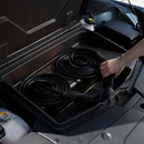 LAPP Doppelhelix Typ 2 Ladekabel 7m selbstaufrollend in Frunk eines Elektroautos | Einfach E-Auto Shop - AI Modified