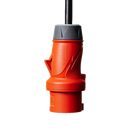 NEcharge Pro (11 kW) CEE16 rot Mennekes Adapter (netzseitig) - Einfach E-Auto Shop