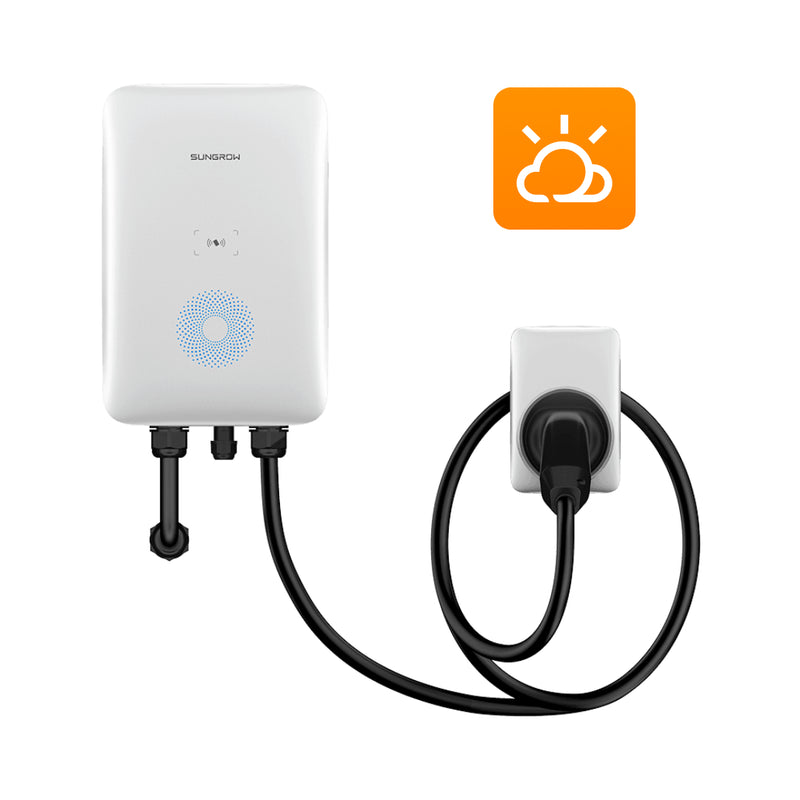 Sungrow Wallbox 11 kW mit iSolarCloud App | Einfach E-Auto