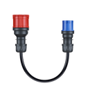 go-e Adapter Gemini Flex 11 kW auf CEE blau 16 A (Campingstecker) 