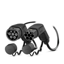 go-e Typ 2 Kabel schwarz Phoenix Contact (bis 22 kW) 5m - Einfach E-Auto Shop