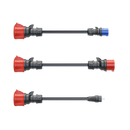 3-teiliges Adapterset des go-e Charger Gemini Flex 2.0 Traveller Set 22 kW | Einfach E-Auto