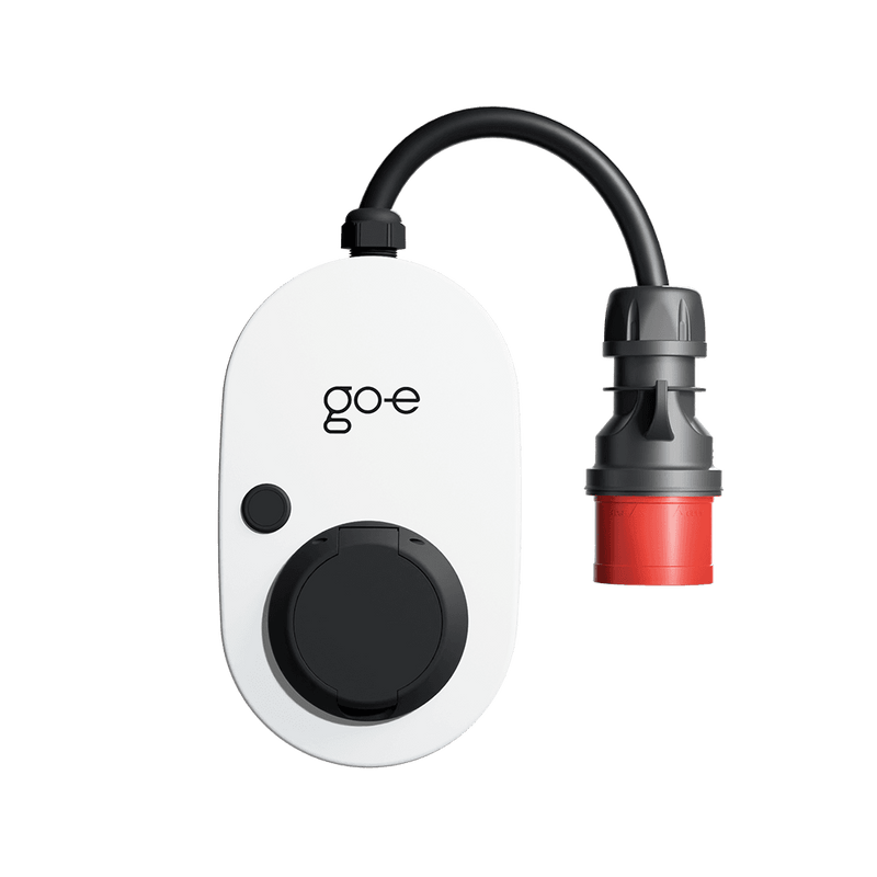 go-e Charger Gemini Flex (22 kW) inkl. Controller Bundle Seitenansicht - Einfach E-Auto Shop