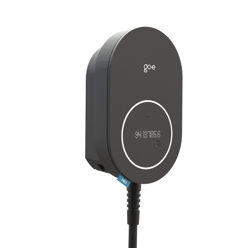 go-e Charger PRO Cable 11 kW MID seitlich | Einfach E-Auto Shop