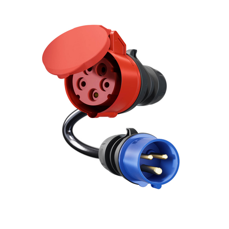 camping stecker adapter go-e Adapter Gemini Flex 11 kW Campingstecker