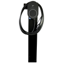 go-e Stand PRO in schwarz von vorne für go-e Charger PRO-Serie | Einfach E-Auto Shop