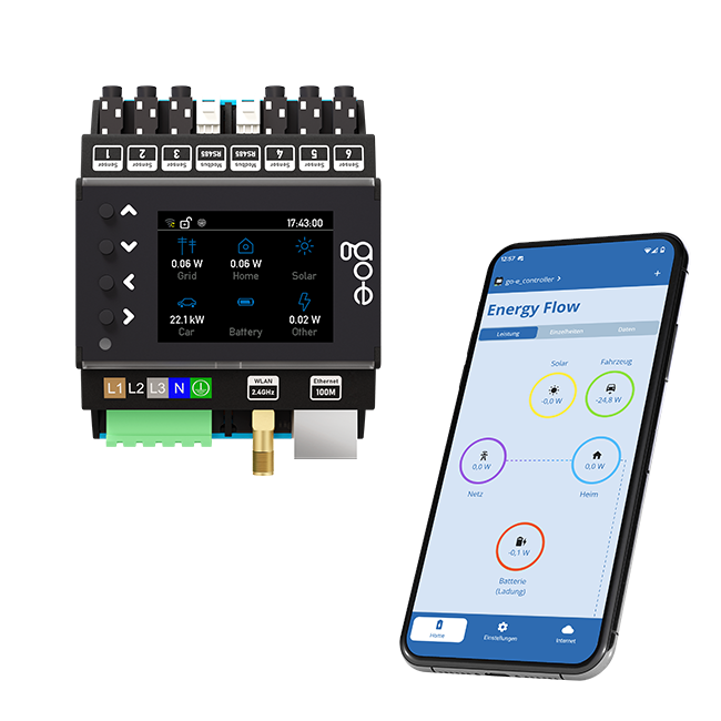go-e Charger App (Apple & Android) mit go-e Controller - Einfach E-Auto Shop