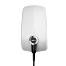 EVBox Elvi SIM+MID (11 kW) in Polarweiß Frontansicht Kabel halb zu sehen