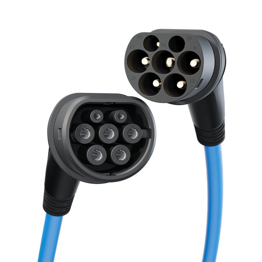 LDY Ladekabel Typ 2 11kw 5 Meter, Ladekabel Elektro Produktbild-Vorschau 4