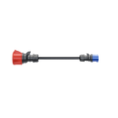 go-e Adapter 32 A CEE auf 16 A CEE blau (Camping)  | Einfach E-Auto